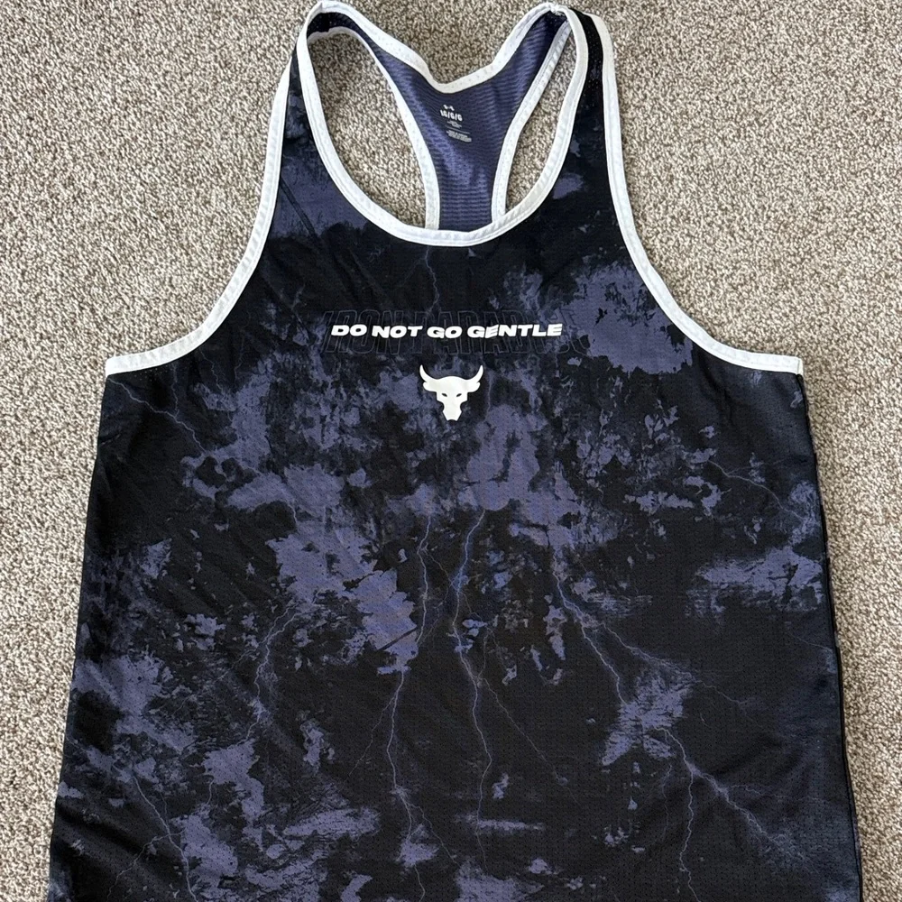 LG Purple and White Athletic Tank Project Rock - Picture 1 of 3